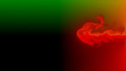Turbulent fluid jet