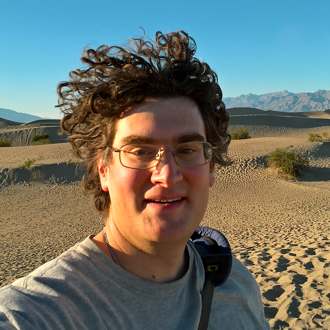 Me exploring Death Valley